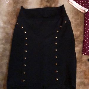 Black skirt from charlotte russe
